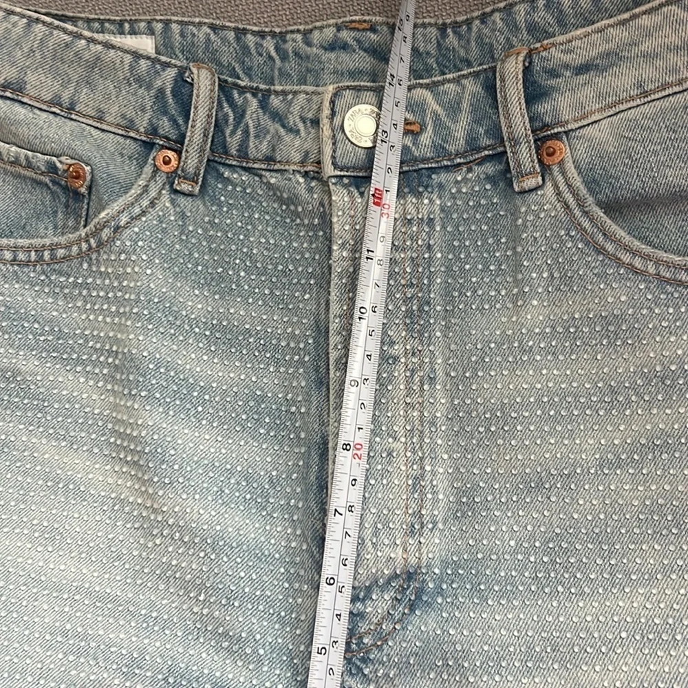 Zara Blue Denim Women's Shorts